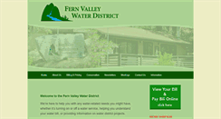 Desktop Screenshot of fernvalleywater.com